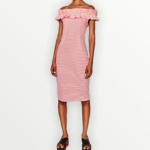 Zara Shoulder Bodycon Dress